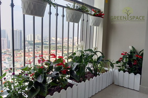 Thi công ban công Chung cư Vinhomes Gardenia