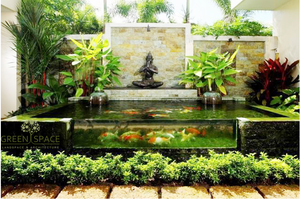 MẪU SỐ 5: Bể Koi lắp kính