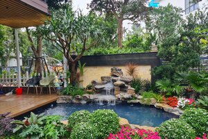 Hồ Koi biệt thự Gamuda 33 6/2