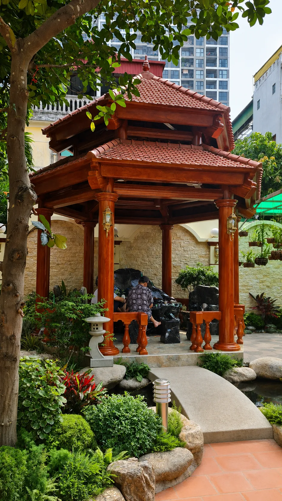 Hồ Koi biệt thự An Đào C — ảnh 3