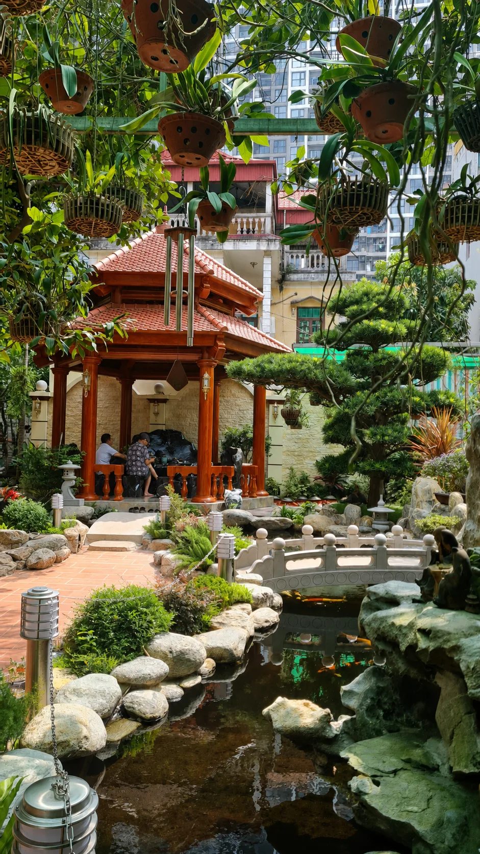 Hồ Koi biệt thự An Đào C — ảnh 4