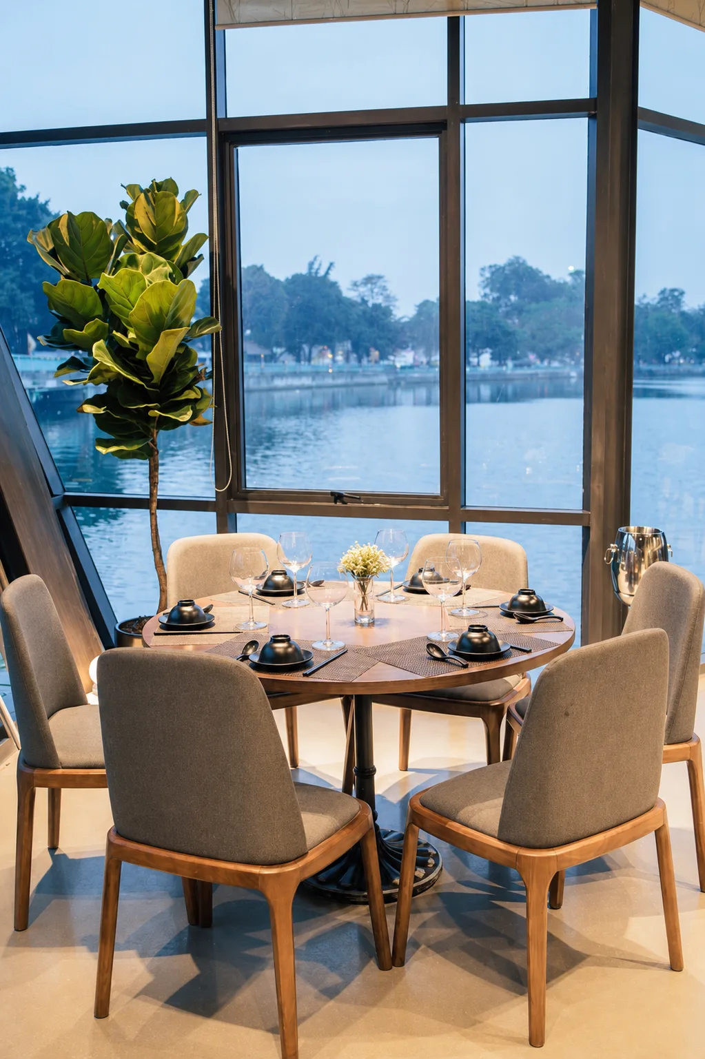 Thiết kế - Thi công sân vườn nhà hàng Bay Buffet Hồ Tây — ảnh 7